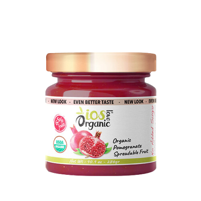 Organic Pomegranate Jam (Contains Seeds)