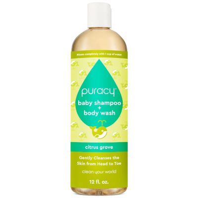 Puracy 100% Natural Baby Shampoo & Body Wash