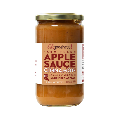Oh Goodness Apple Sauce - Cinnamon