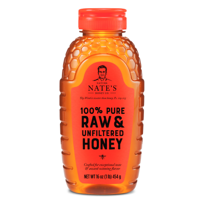 Nate's Pure Honey 16 oz