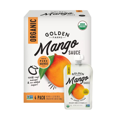 Golden Farms  Mango Sauce 4pk
