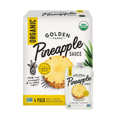 Golden Farms  Pineapple Sauce 4pk