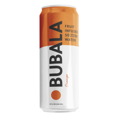 Bubala Seltzer Water - Orange