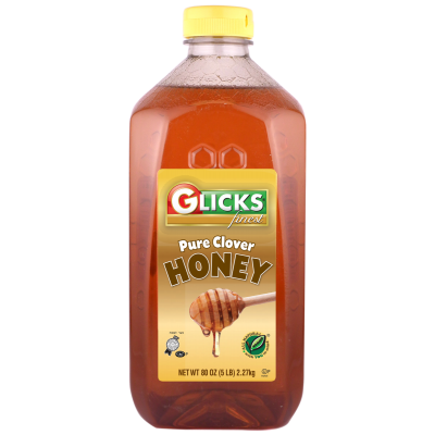 Glicks Pure Honey - 5 lbs