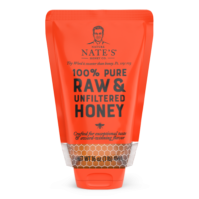 Nate's Pure Honey Squeeze Pouch