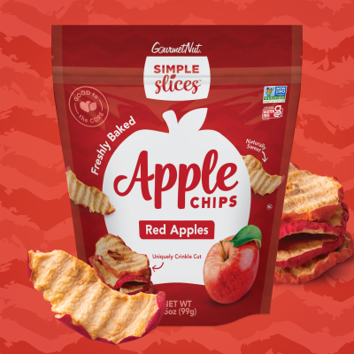 GourmetNut Simple Slices Apple Chips