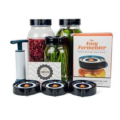 Easy Fermenter Waterless Airlock Lids - Wide mouth