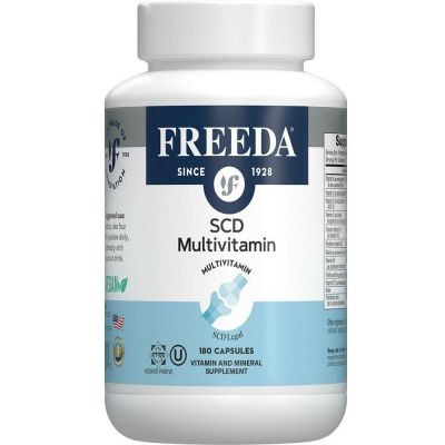 Freeda SCD Multivitamin - 180 Vegetable Capsules