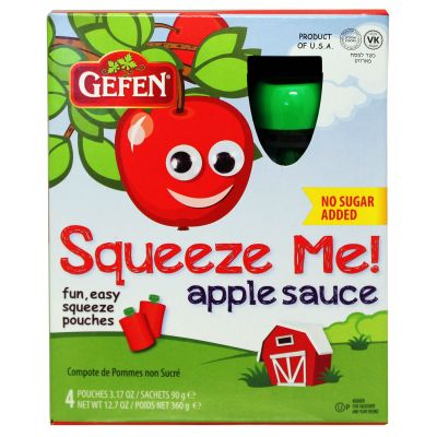 Gefen Squeeze Me Apple Sauce