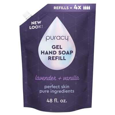 Puracy 100% Natural Gel Hand Soap - REFILL